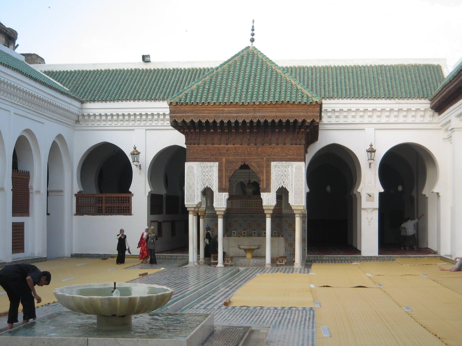 Courtyard-Al-Qarawiyyin