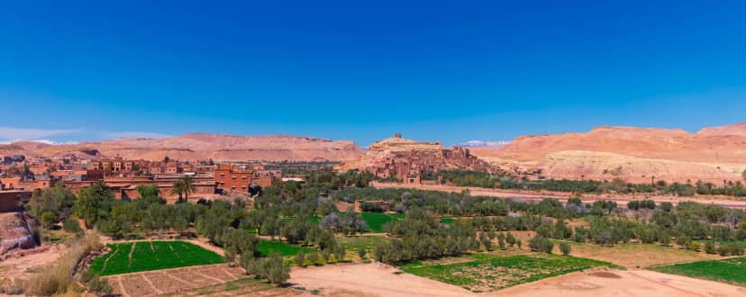 Ait-Ben-Haddou-Kasbah