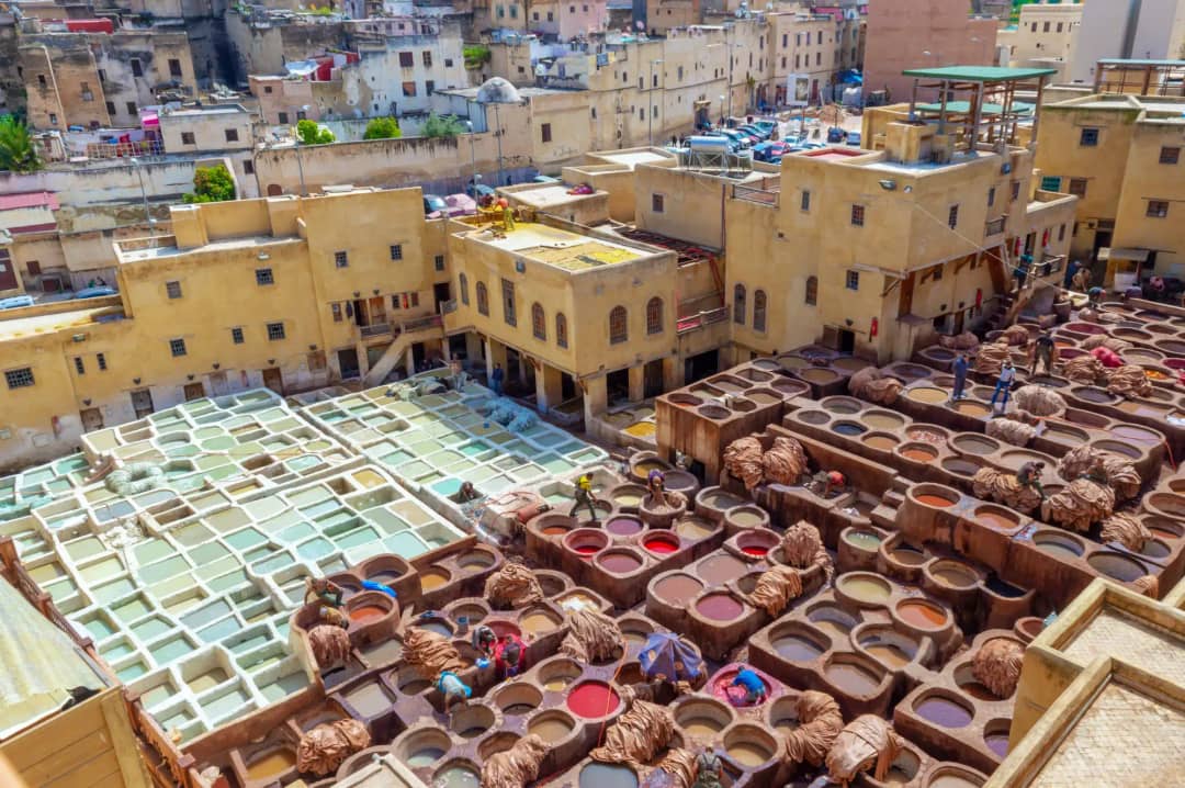 Kasbah in the medina of Tetouan — Andalusian-Moorish architecture in northern Morocco