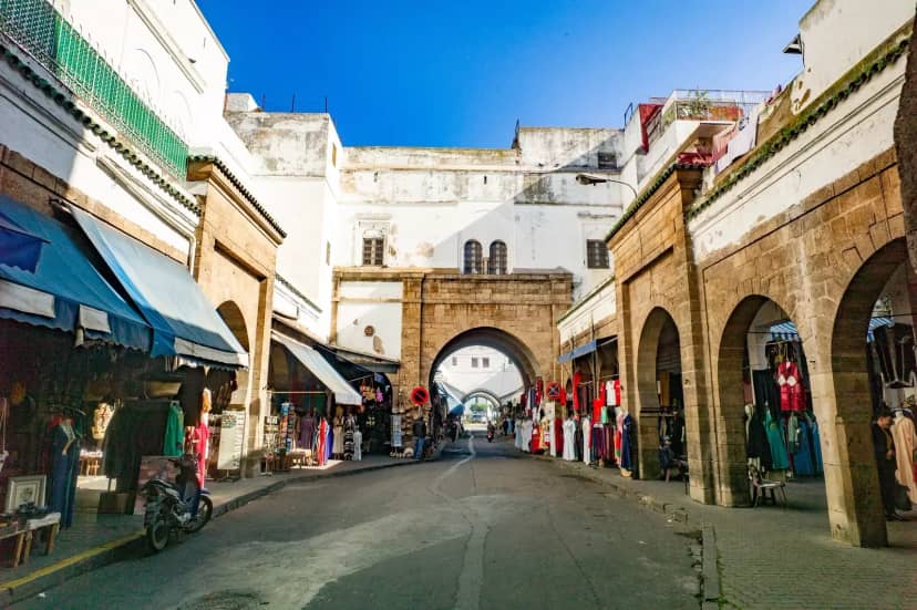 The Habous quarter in Casablanca