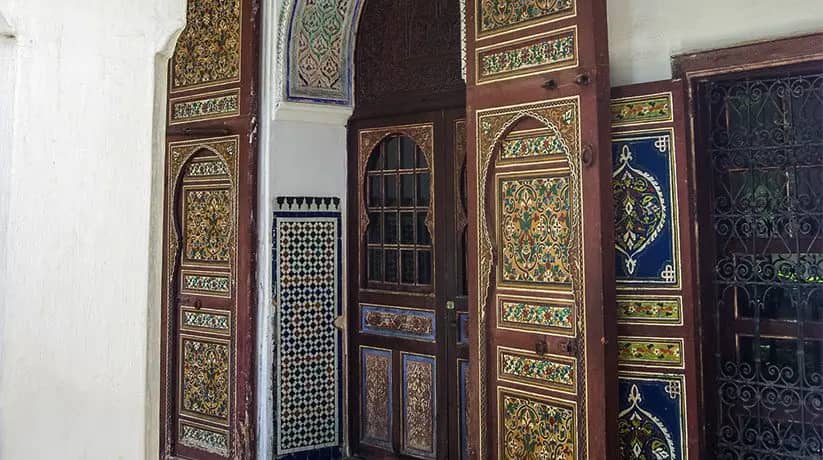 Dar Jamai Museum in Meknes — 19th-century palace with traditional Moroccan crafts