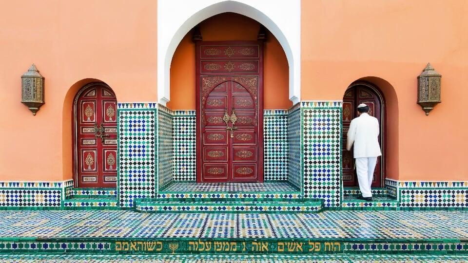 Jewish synagogue in Fez