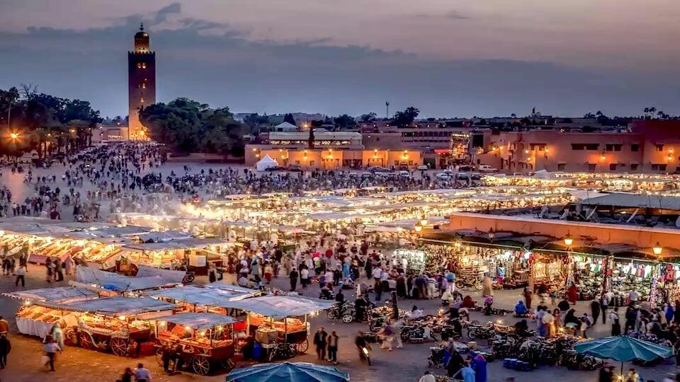 Marrakech Jamaa El Fna Square