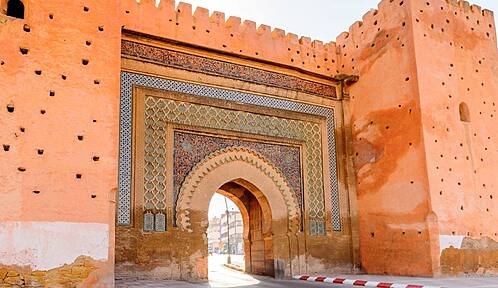 The celebrated blue streets of Chefchaouen in the Rif Mountains, a picturesque destination on tailored Morocco tours.