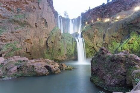 ouzoud waterfall