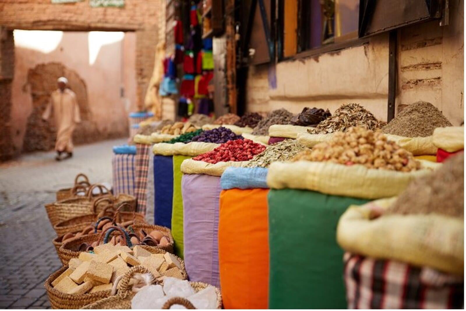 marrakech local market